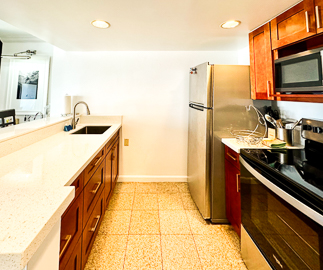 Modern Granite Kitchen                            