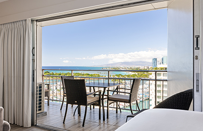 Direct Ocean Views from Bed Area                  