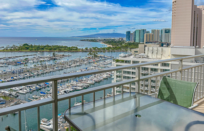 Marina Ocean View from Lanai